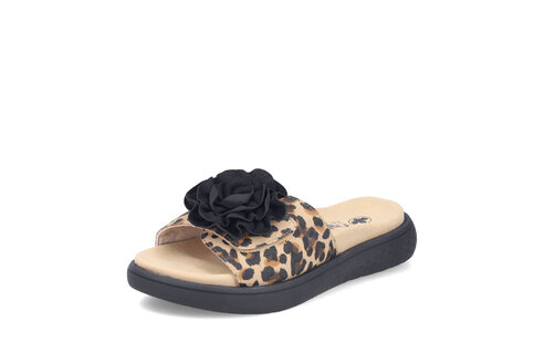 Dámske šľapky Rieker V1562-60 béžová