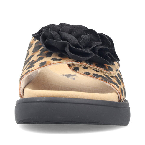 Dámske šľapky Rieker V1562-60 béžová