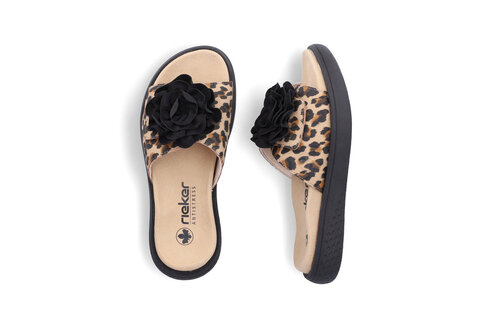 Dámske šľapky Rieker V1562-60 béžová