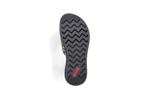 Dámske šľapky Rieker V1562-60 béžová