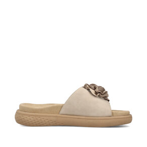 Dámske šľapky Rieker V1562-62 béžová