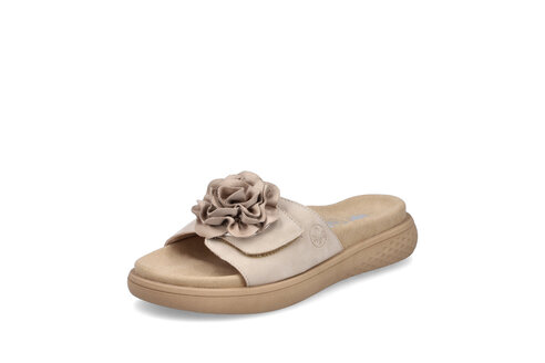 Dámske šľapky Rieker V1562-62 béžová