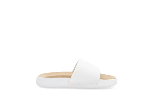 Dámske šľapky Rieker W3250-80 biela