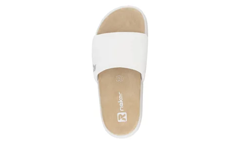Dámske šľapky Rieker W3250-80 biela