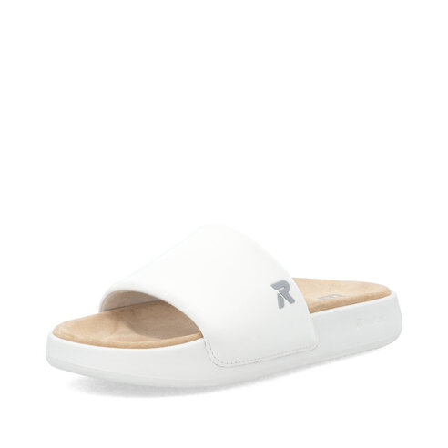 Dámske šľapky Rieker W3250-80 biela