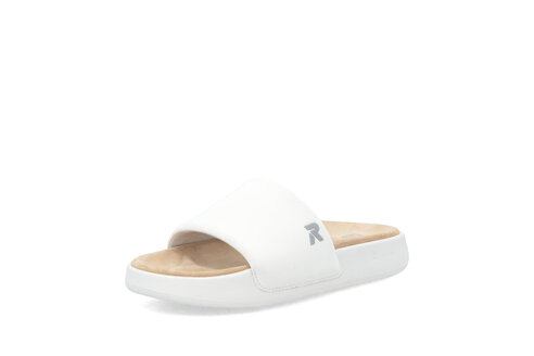 Dámske šľapky Rieker W3250-80 biela