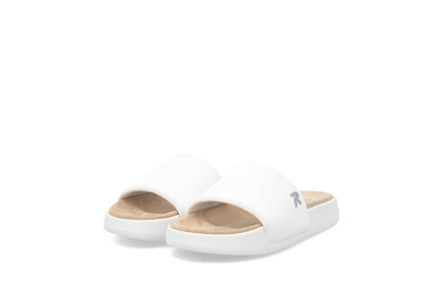 Dámske šľapky Rieker W3250-80 biela
