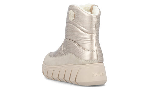 Dámske snehule Rieker Y3552-32 strieborná