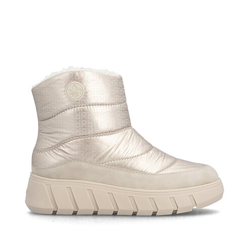 Dámske snehule Rieker Y3552-32 strieborná