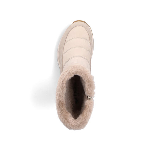 Dámske snehule Rieker Z0983-60 biela káva