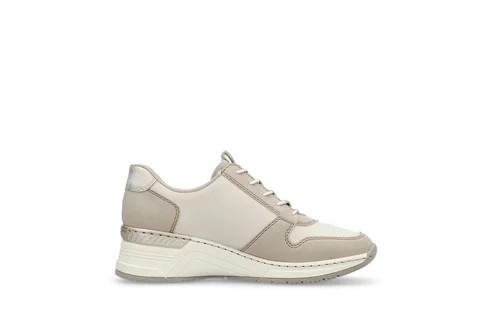 Dámske tenisky Rieker N4368-62 biela káva