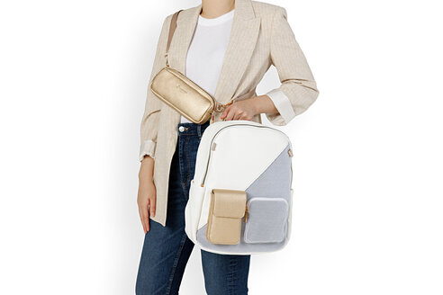 Dámsky batoh Rieker Q0537-81 biela