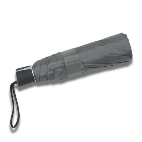 Dámsky sivý skladací dáždnik Mini Fiber Uni 7264633105