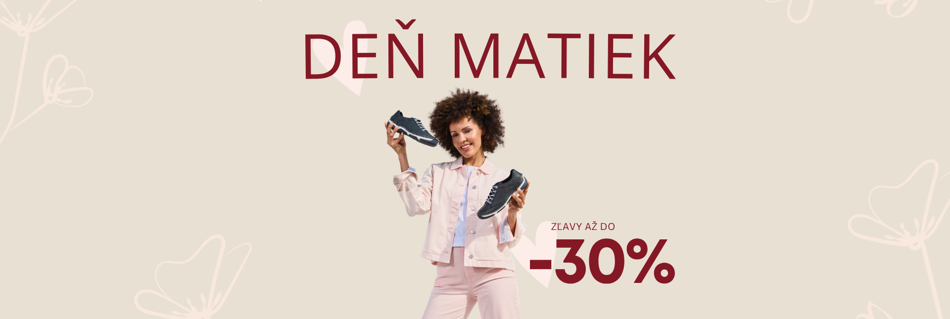 Deň Matiek - Akcia Obuv Soňa