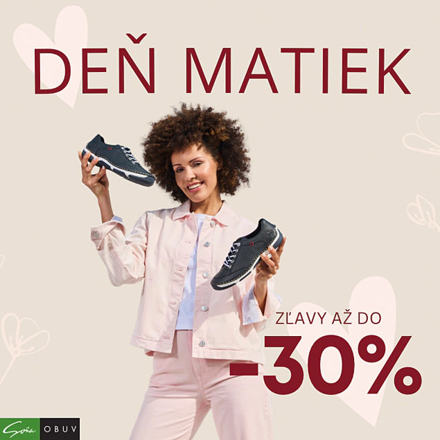 Deň matiek v Obuv Soňa: štýlový týždeň plný zliav až do -30%