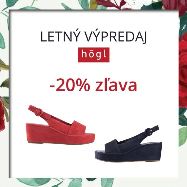 Hogl dámske sandále v zľave
