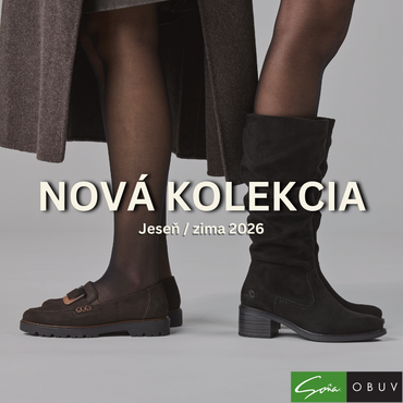 Jeseň, do ktorej sa zamilujete: Nová kolekcia Jeseň / Zima 2026 obuvi je už online