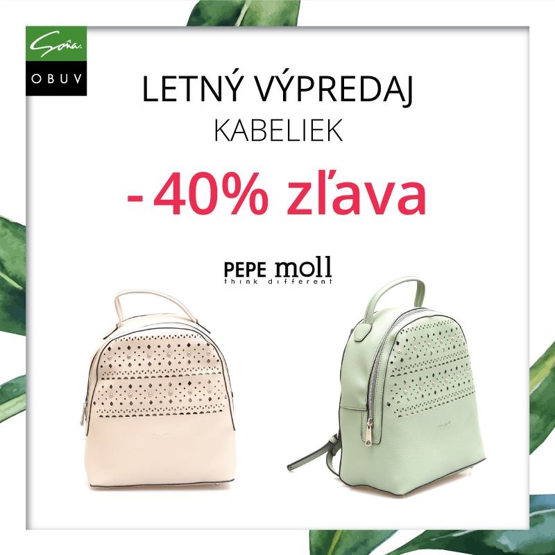 kabelky PEPE Moll so zľavou až 40%