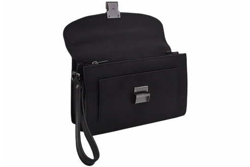 Kožená etue taška čierna 2911573