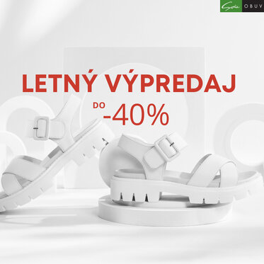 Letný výpredaj 2. kolo: Zľavy až do -40%