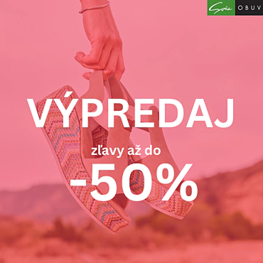Letný výpredaj obuvi: zľavy až do -50 % na značky Rieker, Caprice a iné