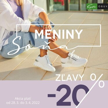 Meniny Soňa so zľavou - 20%