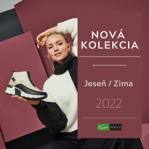 Nová kolekcia Jeseň/Zima 2022 obuv Soňa