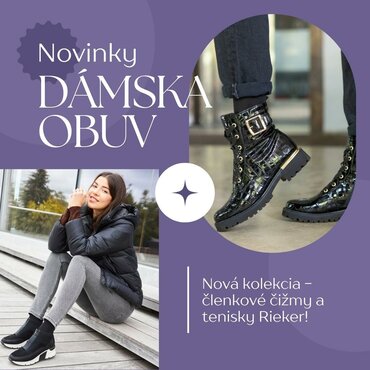 Novinky Rieker a Remonte v obuvi Soňa