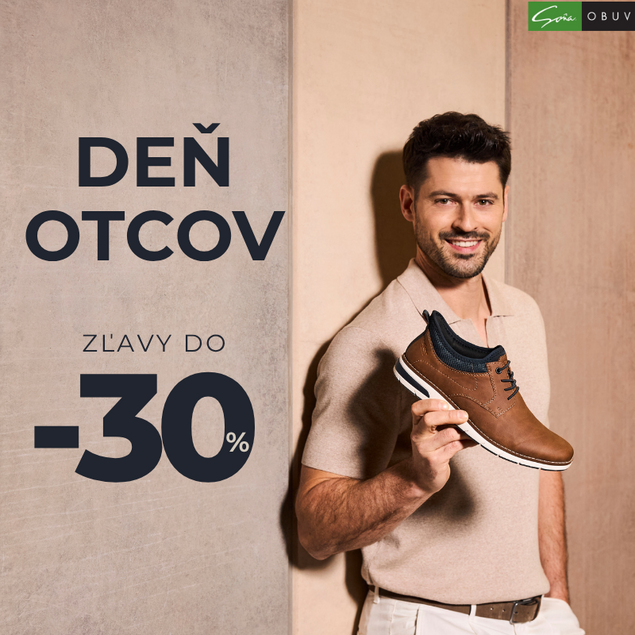 Oslávte Deň otcov: Štýlová pánska obuv Rieker v zľave až do -30%