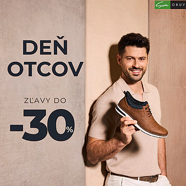 Oslávte Deň otcov: Štýlová pánska obuv Rieker v zľave až do -30%