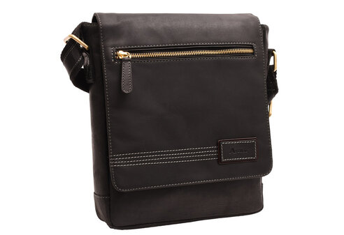 Pánska taška crossbody Mercucio - čierna