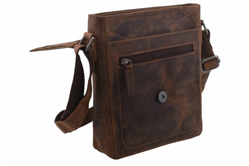 Pánska taška crossbody tmavohnedá 250909