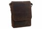 Pánska taška crossbody tmavohnedá 250909