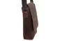 Pánska taška crossbody tmavohnedá 250909