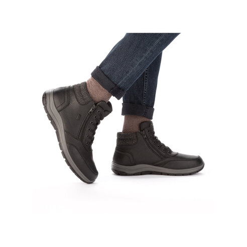 Pánska zimná obuv Rieker 03624-00 čierna