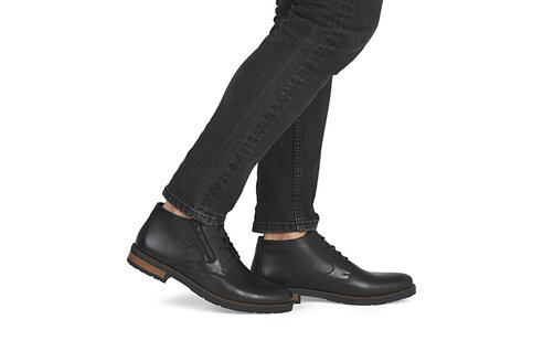 Pánska zimná obuv Rieker 14609-00 čierna