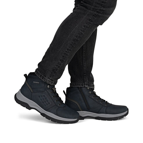 Pánska zimná obuv Rieker 30201-14 modrá