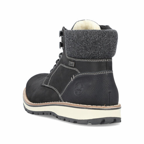 Pánska zimná obuv Rieker 38438-00 čierna