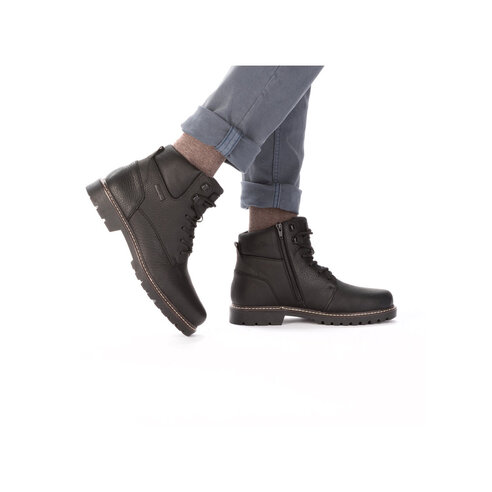 Pánska zimná obuv Rieker 39821-00 čierna