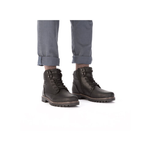 Pánska zimná obuv Rieker 39821-00 čierna