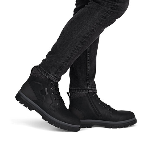 Pánska zimná obuv Rieker F7010-00 čierna