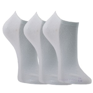 Pánske bavlnené ponožky - biele
