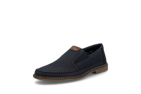 Pánske mokasíny Rieker 13459-14 modrá