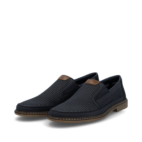 Pánske mokasíny Rieker 13459-14 modrá