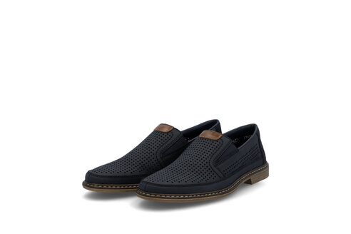 Pánske mokasíny Rieker 13459-14 modrá