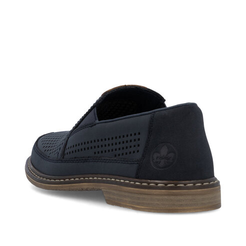Pánske mokasíny Rieker 13459-14 modrá