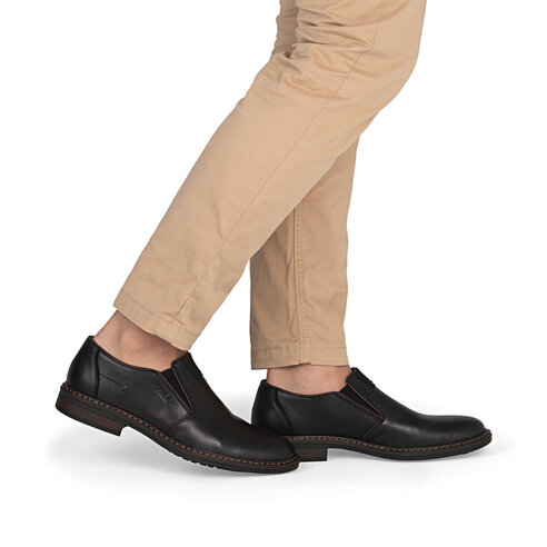 Pánske mokasíny Rieker 17664-00 čierna