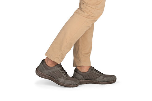 Pánske poltopánky Rieker 03089-64 šedá