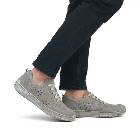 Pánske poltopánky Rieker 04001-42 šedé