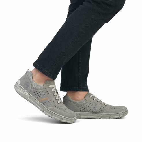 Pánske poltopánky Rieker 04001-42 šedé